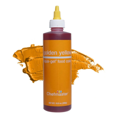 CHEFMASTER LIQUA GEL G.YELLOW COLOUR 10.5OZ  X BTL