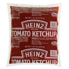 TOMATO KETCHUP HEINZ CRYOVAC 3.23KG X PKT
