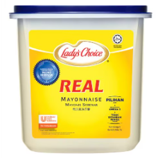 LADY'S CHOICE REAL MAYONNAISE 3L X TUB