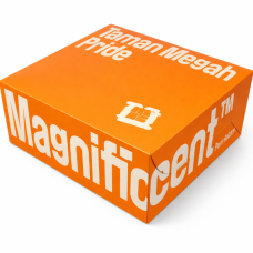 MPB CAKE BOX 210X210X100MM (200 PCS X PKT) (ORANGE)