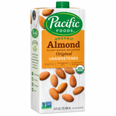 MILK PACIFIC FOODS BARISTA ALMOND ORIGINAL 1L X PKT