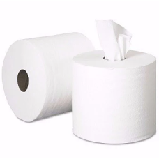 KIMPLUS CENTRE FLOW TOWEL V/P 1PLY (950GRAM X 6ROLLS/CTN)