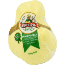FLORIDIA MOZZARELLA SQUARE / PEAR (500G X PKT)