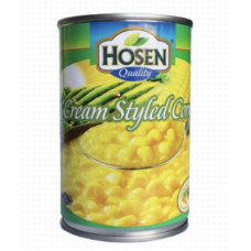 HOSEN SWEET CREAM CORN 24 CANS X 425GM (CTN)
