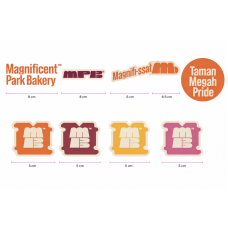 MPB STICKER IN 9 DESIGNS (4CM X EACH DESIGN)