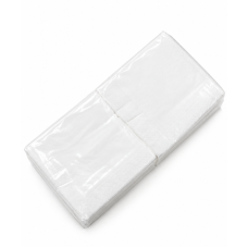 WHITE PLAIN COCKTAIL NAPKIN (250PCS X PKT)