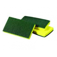 3M SPONGE YELLOW GREEN (PKT)